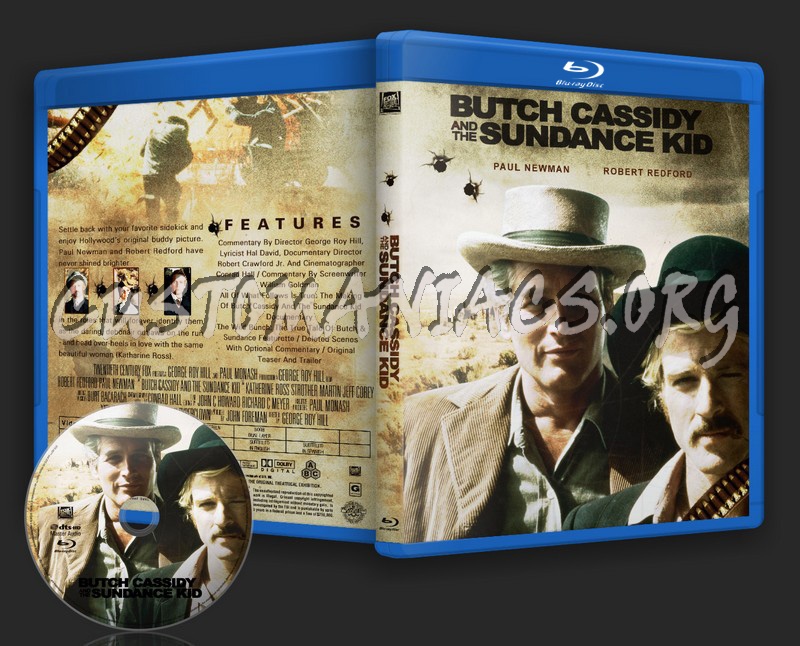 Butch Cassidy and the Sundance Kid blu-ray cover