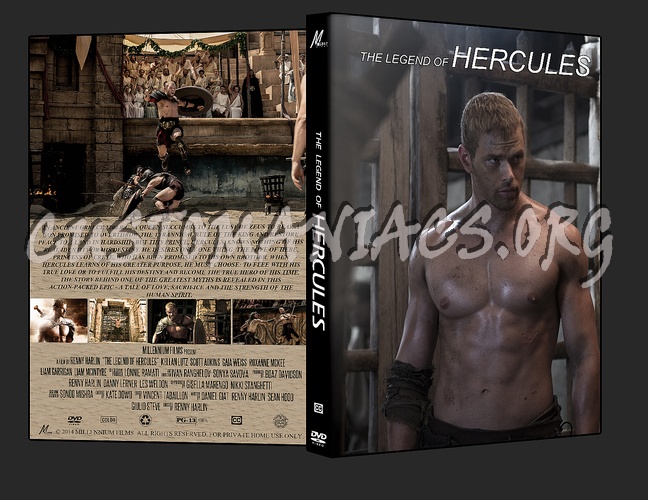 The Legend of Hercules dvd cover