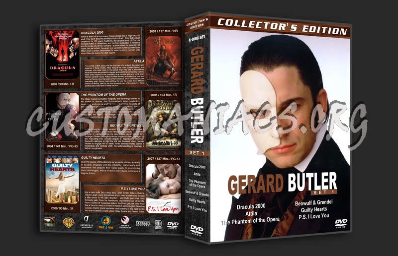 Gerard Butler Collection - Set 1 dvd cover
