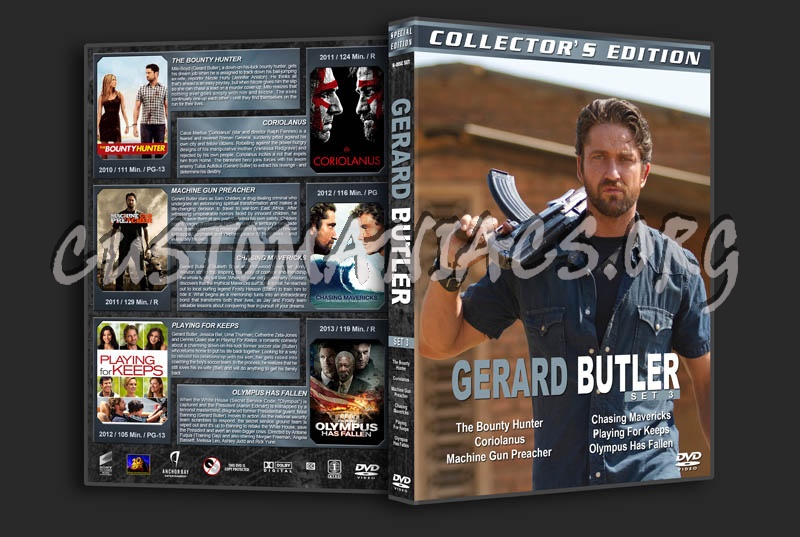 Gerard Butler Collection - Set 3 dvd cover