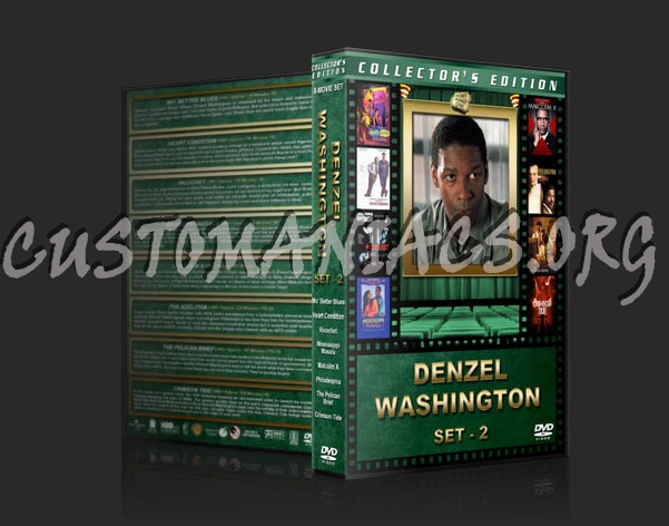 Denzel Washington Collection - Set 2 dvd cover