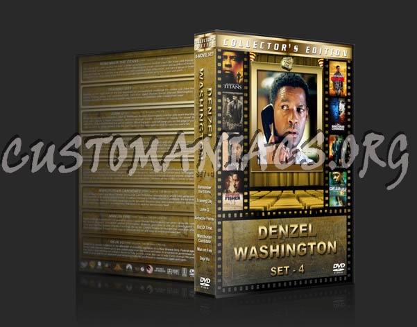 Denzel Washington Collection - Set 4 dvd cover