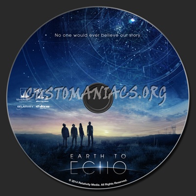 Earth To Echo blu-ray label