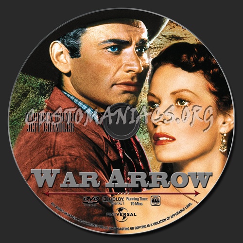 War Arrow dvd label