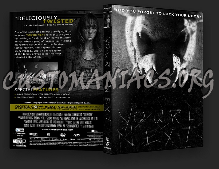 You're Next dvd cover