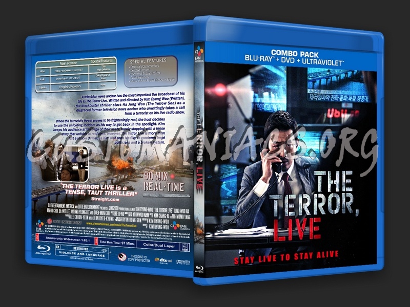 The Terror Live (2013) blu-ray cover