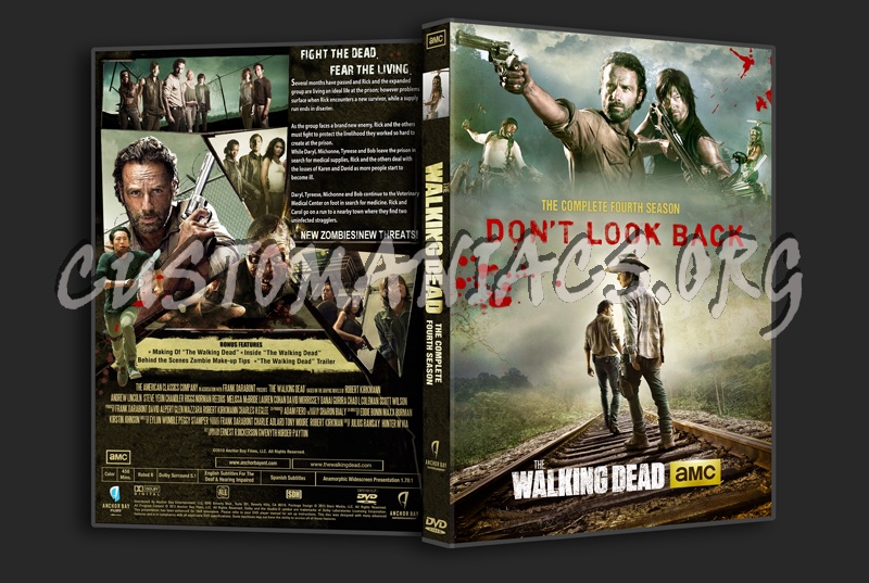 The Walking Dead s4 dvd cover