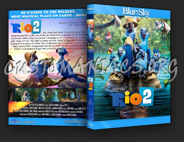 Rio 2 - Animation Collection dvd cover