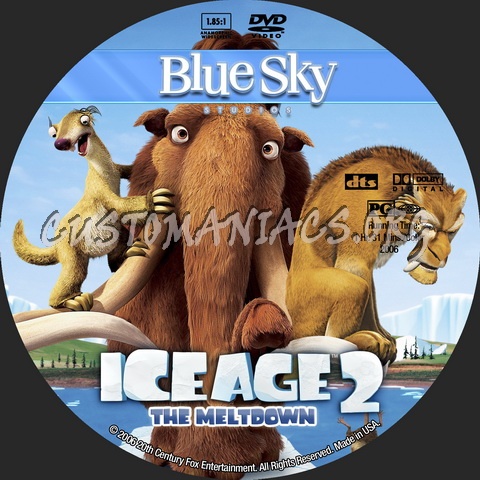Ice Age 2: The Meltdown - Animation Collection dvd cover