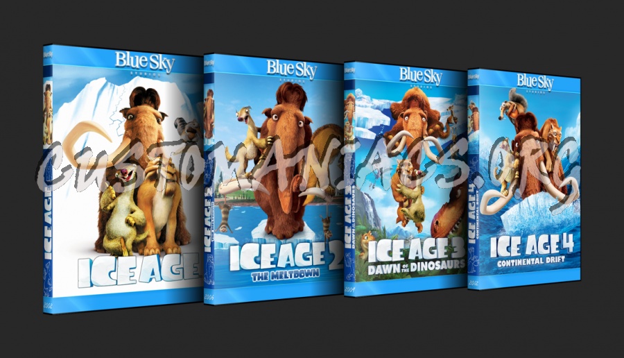 Ice Age 4: Continental Drift - Animation Collection dvd cover