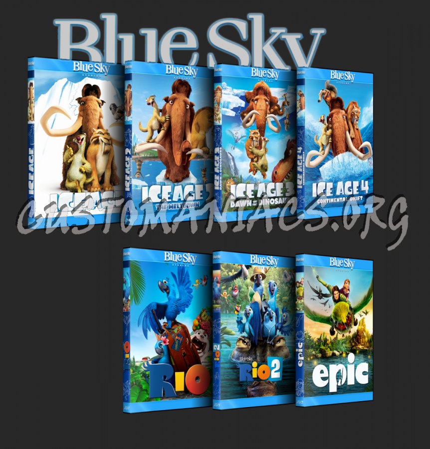 Blue Sky studios dvd cover