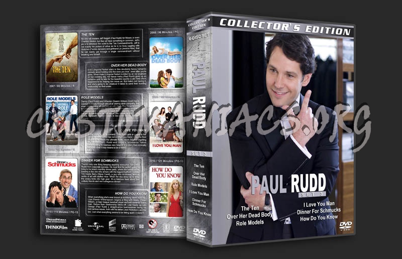 Paul Rudd Collection - Set 3 dvd cover