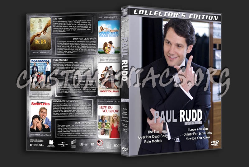Paul Rudd Collection - Set 3 dvd cover