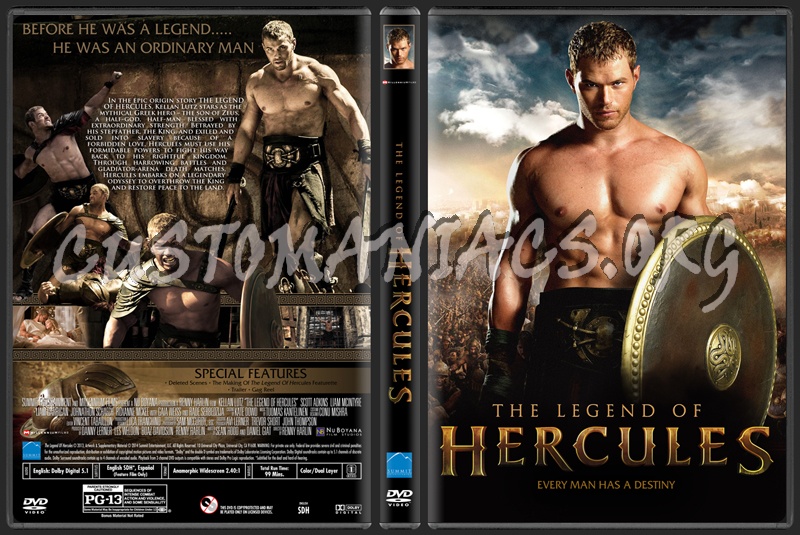 The Legend Of Hercules dvd cover