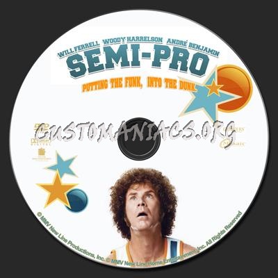 Semi-Pro dvd label