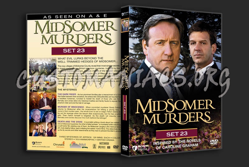 Midsomer Murders - Set 23 dvd cover
