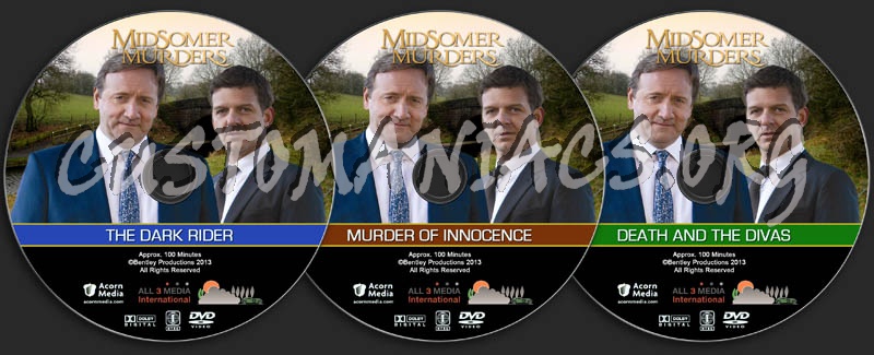 Midsomer Murders - Set 23 dvd label
