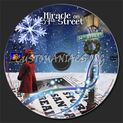 Miracle on 34th Street dvd cover