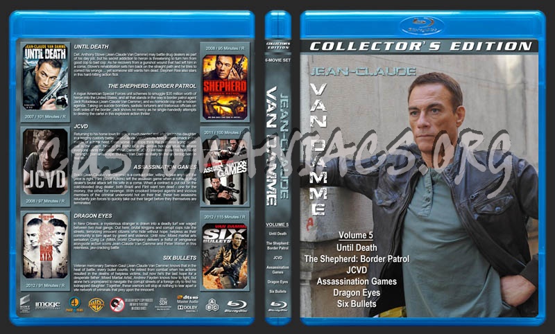 Jean-Claude Van Damme Collection - Volume 5 blu-ray cover
