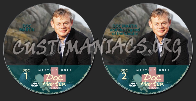 Doc Martin / Doc Martin and the Legend of the Cloutie dvd label