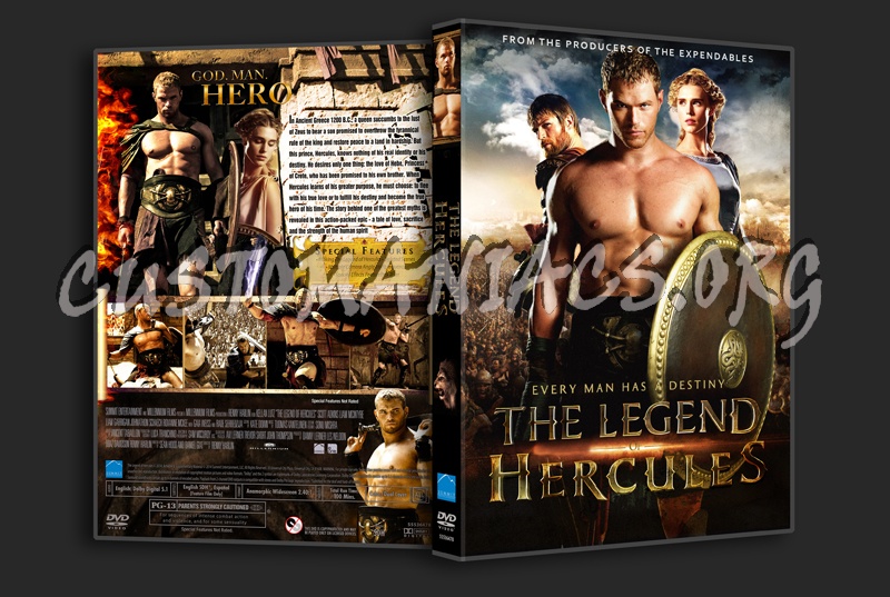 The Legend of Hercules dvd cover