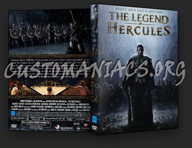 The Legend of Hercules dvd cover