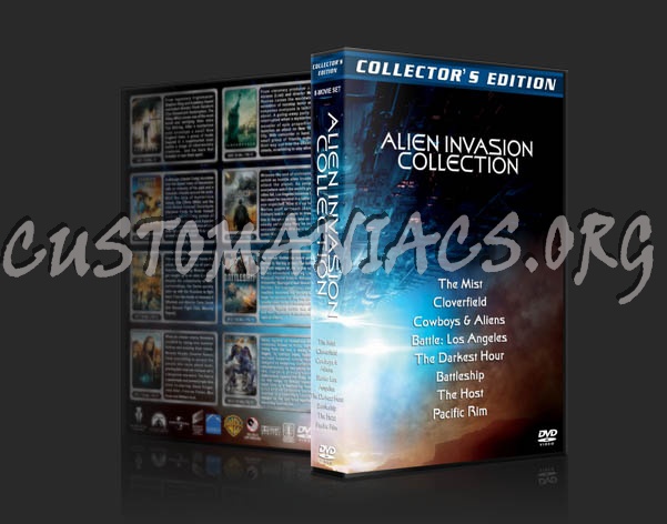 Alien Invasion Collection dvd cover