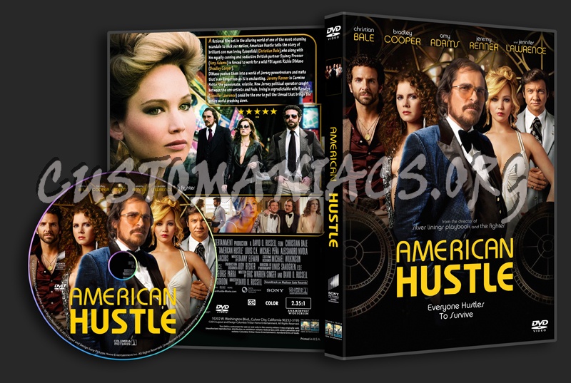 American Hustle dvd cover