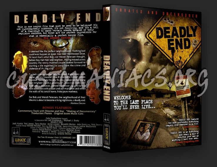 Deadly End dvd cover