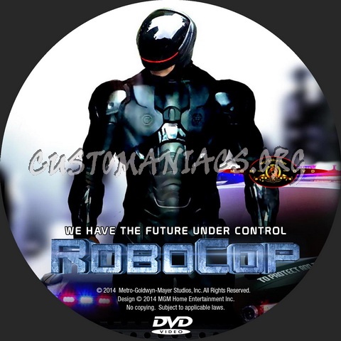 Robocop dvd label