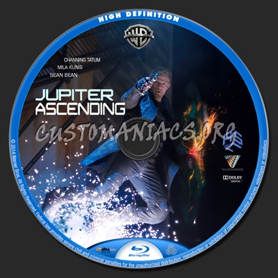 Jupiter Ascending blu-ray label