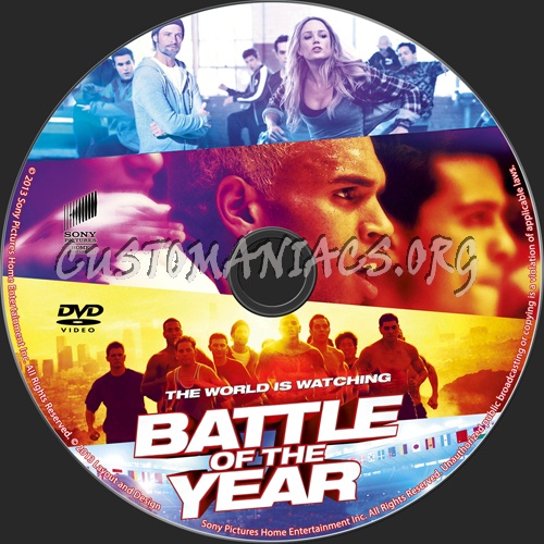 Battle of the Year dvd label