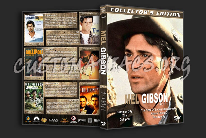 Mel Gibson Collection - Set 1 dvd cover