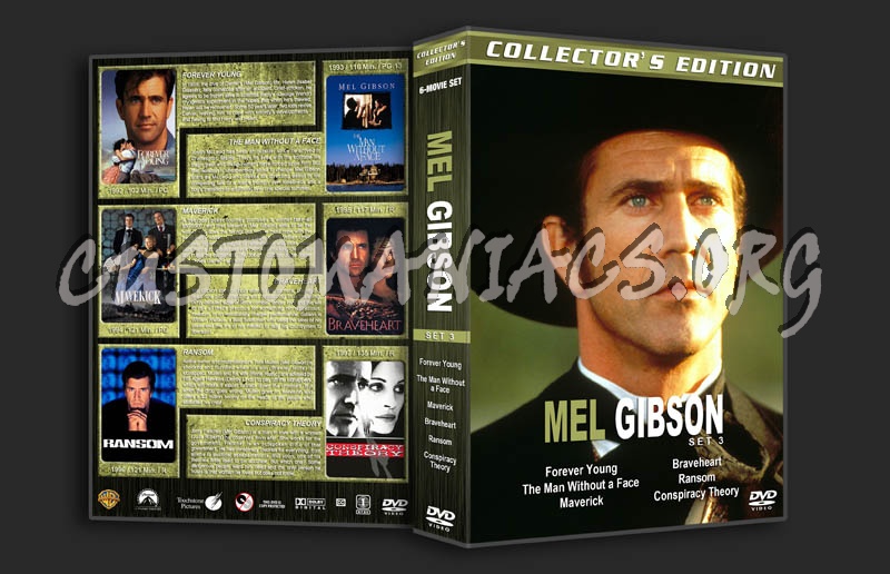 Mel Gibson Collection - Set 3 dvd cover