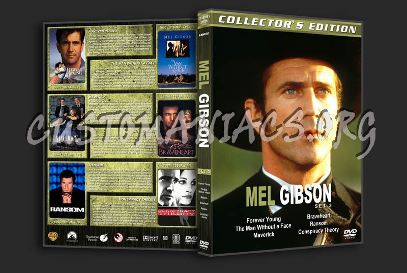 Mel Gibson Collection - Set 3 dvd cover