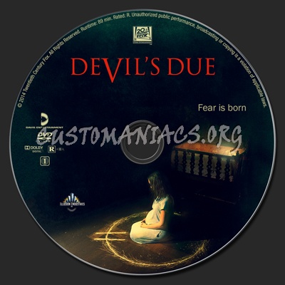 Devil's Due dvd label