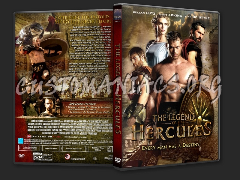 The Legend of Hercules (2014) dvd cover