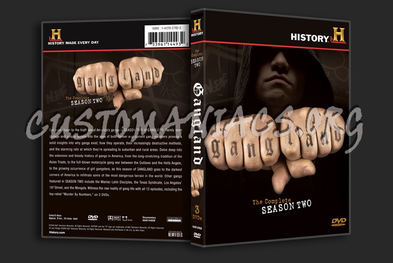 Gangland Season 2 dvd cover
