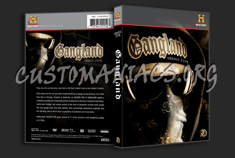 Gangland Season 5 dvd cover