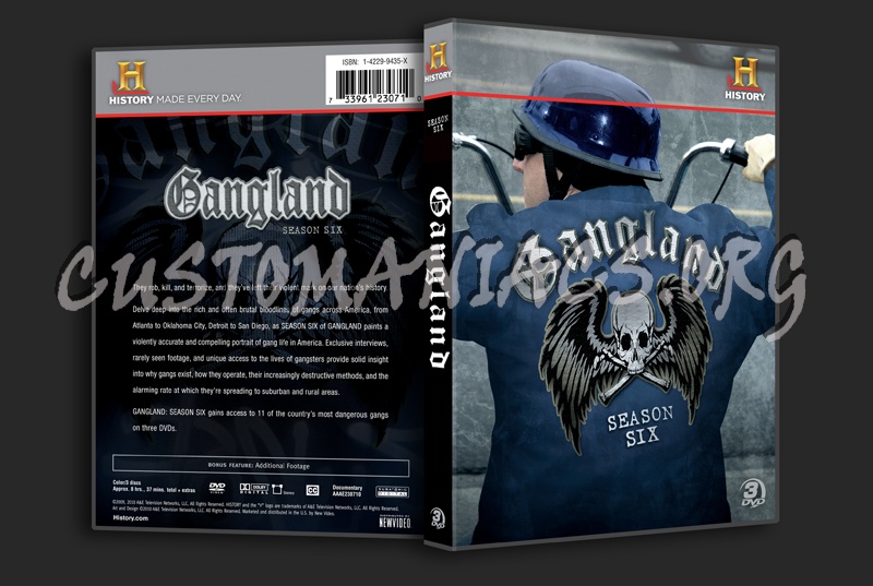 Gangland Season 6 dvd cover