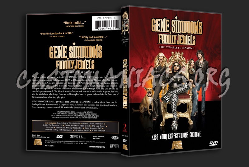 Gene Simmons Family Jewels Season 1 dvd cover