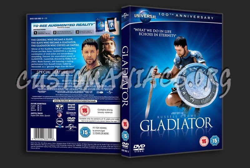 Gladiator dvd cover