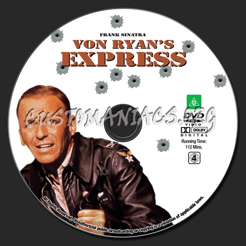 Von Ryan's Express dvd label