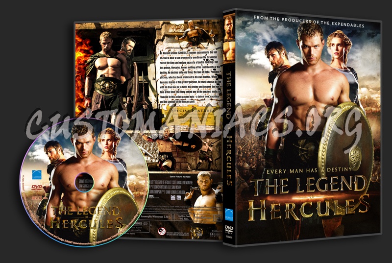 The Legend of Hercules dvd cover
