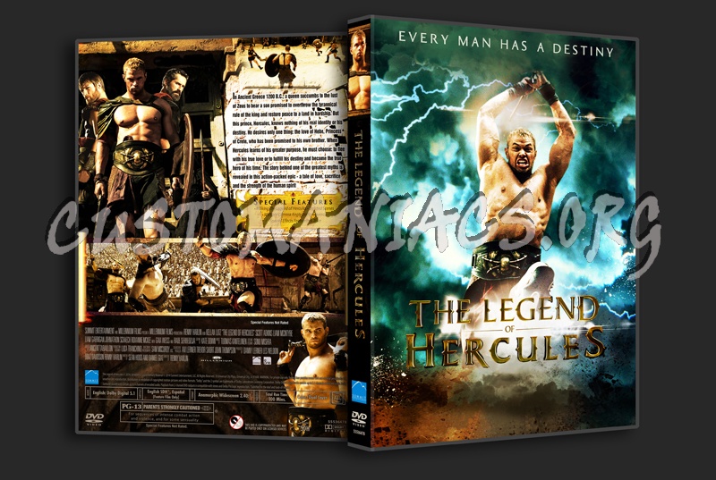 The Legend of Hercules dvd cover