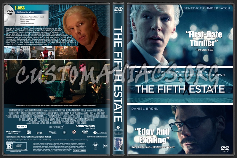 The Fifth Estate dvd cover