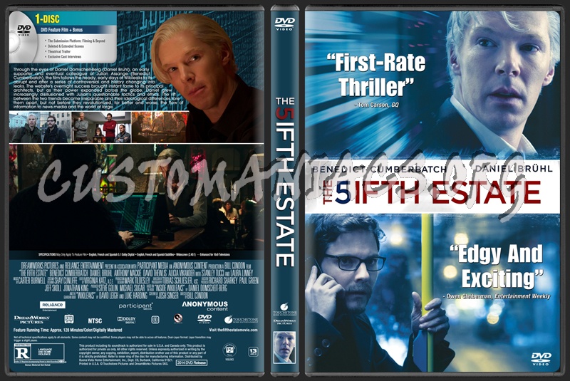 The Fifth Estate dvd cover