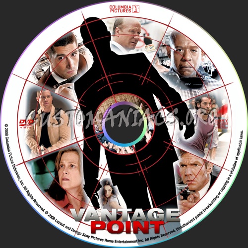 Vantage Point dvd label