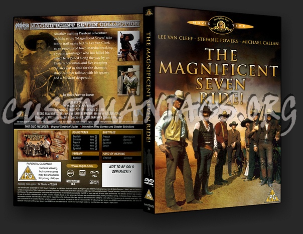 The Magnificent Seven Ride dvd cover