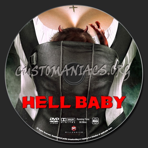 Hell Baby dvd label
